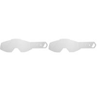 SeeCle SeeClee,SE-41S001-HZ,compatible tear offs for glasses/goggles 100% Racecraft/Strata/Accuri/Mercury/Strata Plus/Accuri Plus kit 10 pcs (Pack of 2)