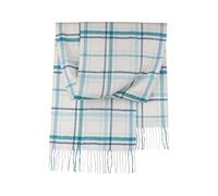 SEECOSY 100% Cashmere Pashmina Scarf - Plaid Check Tartan Warm Soft Scarf, Gift for Men and Women