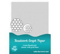 Seed Bead Graph Paper: Notebook, Brick Stitch Graph Paper