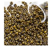 Seed Beads 10Grams/Bag 2mm 3.0mm 4mm Round Glass Beads for Modern Embroidery Bead for Embroidery(Color 10,2MM-10Grams)