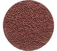 Seed Beads 110 Grams About 4000pcs, 3mm 8/0 Coffee Color Glass Craft for Making Earrings, Bracelets, Pendants, Waist Jewelry,DIY Handmade Seed Beads（Coffee Color）