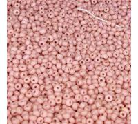 Seed Beads Various Colours and Styles Jewellery Craft Etc Buy 15g or 30g 259D, 49 Solid Dusky Baby Pink, 1 Pack