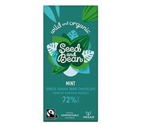 Seed&Bean 75g Extra Dark 72% - Mint Org & FT [Pack of 10]