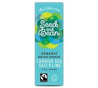 Seed&Bean Milk 37% Cornish Sea Salt & Lime 25g Mini Bar [Pack of 30]