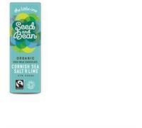 Seed & Bean MILK 37% FAIRTRADE & ORGANIC CORNISH SEA SALT & LIME 25G BAR