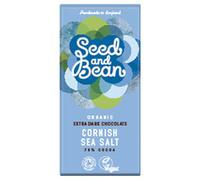 Seed & Bean Milk Choc with Lime & Sea Salt 75g