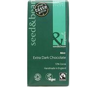 Seed & Bean Org Extra Dark Mint Bar 85g x 3