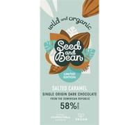 Seed & Bean Organic Dark 58% Salted Caramel 75g