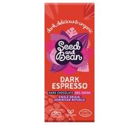 Seed & Bean Organic Fine Dark Chocolate Espresso Bar 75g