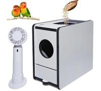 Seed Cleaner Machine for Husk Removal and Sorting, Efficient Grain Blowing Tool for Millet, Rice, Beans, and Mixed Grains