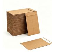 Seed Envelopes,200 Small Brown Envelopes for Seeds,Self-Adhesive Kraft Paper Seed Envelopes,Coin Money Envelopes for Packing or Storing Items Wages,Stamps