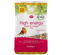 Seed & Insect Mix 12.55kg - a Delicious Premium All Year Round Mix - Suitable for Robins & Songbirds - to Meet High Energy Needs of the Summer With Essential Nutrients for the Winter