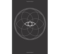 SEED OF LIFE ISOMETRIC DOT GRID JOURNAL NOTEBOOK: 6" x 9" isometric dot grid paper notebook and sketchbook for 3d drawing sketches / 120 pages cream paper / .2" distance between dot