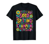 Seed Spitting Champion Summer Fun Contest Event Value Graphic T-Shirt