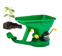 Seed Spreader Handheld, Hand Crank Grass Seed Spreader, Rotary Lawn Spreading Tool, Efficient Lawn Feed Spreaders, Multipurpose Outdoor Planting Tool for Home Garden Yard