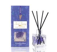 Seed Spring Reed Diffuser Set Lavender Aromatherapy Oil Effectively Improve Sleep Soothe Mood stabilize Nerves Home Decoration and Office Decoration Perfume and Gifts 1.7 oz（50 ml ） Upgraded Version