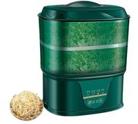 Seed Sprouter Automatic Watering Bean Sprouts Maker Electric Soilless Cultivation Machine for Home Kitchen Grain Seed Germination Device
