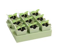 Seed Starter Tray, Mini Propagator Plant Grow Kit With Humidity Dome, 1 Tray, Reusable Seed Starting Trays, Indoor Grow Kit, Early Growth For Plant Seedlings, Indoor Garden