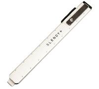 SEED Thin Steel Holder Eraser Slendy+, Silver (EH-S-S) (Japan Import)