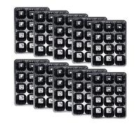 Seed Trays 10pcs 12 Cells Seeds Growing Cases Germination Plant Nursery Tray Seedss Insertion Box Gardens Flower Pot