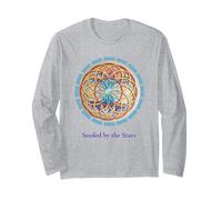 Seeded by The Stars | Sacred Geometry Energy Art Long Sleeve T-Shirt