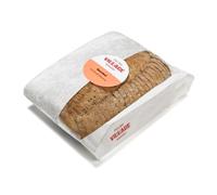 Seeded Sourdough Bread - 800g Sourdough Bloomer, Pre-sliced Artisan Sourdough Loaf, Authentic Slow Fermented, Large Family Size