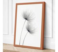 Seedhead Studies Botanical Canvas Wall Art Print 18x12 Inch (46 x 30 cm)