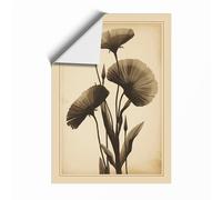 Seedheads in Antiquity Botanical Unframed Wall Art Print A4 (29.7×21cm), Wall Decor for Living Room, Bedroom, Office & Home, Art Gift
