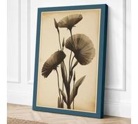 Seedheads in Antiquity Canvas Wall Art Print 30x20 Inch (76 x 51 cm)