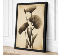 Seedheads in Antiquity Canvas Wall Art Print 36x24 Inch (91 x 61 cm)