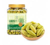 Seedless Green Raisins Large Plump Dried Fruit Sealed Canister 500g
