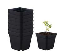 Seedling Pots - Reusable Square Vegetable Pots | Nursery Potts | Nursery Pot Gardening Kit Suitable for Seed, Plant Propagation, Greenhouse Use and Culture