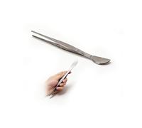 Seedling Transplant Tong with Comfortable Ridged Handle Stainless Steel Plants Transplant Plier Precision Serrated Tips Tong Plant Tweezers Nippe for Succulents Gardening