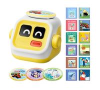 Seedpace Interactive Story Machine for Kids: Screen-Free Player with 3 Story Books, 120 Stories, 600 Minutes, Bluetooth Speaker, Robot Pet, Educational Toy, Learning, Toddlers Gift