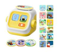 seedpace Screen-Free Story Player for Kids: Audio Machine with 3 Interactive Buttons, 3 Story Cards with 120 Stories, Christmas/Birthday Gift for Boys and Girls, Learning, Travel, Bedtime Companion