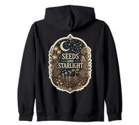 Seeds And Starlight Botanical Garden Zip Hoodie