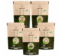 Seeds Combo of Chia, Watermelon, Pumpkin, Sunflower, Flax Seeds - 500g (5 x 100g Each Pack) | Unroasted Mix Seeds for eating with Omega 3 and rich in Fiber, Protein for Weight Loss