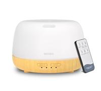 SEEDSEEL 300ML Essential Oil Diffuser,Quiet 8 Hours Operation, 7-Color LED Light, 4 Timer, Remote Control, Aromatherapy Diffuser Auto-Off, for Bedroom, Living Room, Office, Home
