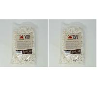 Seedzbox Hamster Gerbil Rat Rabbit & Guinea Pig Bedding 200g - Compressed Absorbent Warm Animal Paper Bedding Litter - Also Chinchillas Birds Cats - Alternative to Sand Sawdust (Pack of 2)
