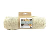 Seedzbox Hessian Potato Sacks For Storage Container - Pack of 2 - Preserves Potatoes Onion & Vegetables - Ideal For Children’s Sack Race Sports Day - Holds 25kg - Prevents Vegetable Sweating & Rot