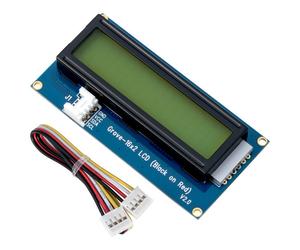 Seeed 104020112 Grove - 16 x 2 LCD (Black on Red)