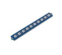 Seeed Studio Grove - RGB LED Stick Onboard WS2813B with 10 Full-Color RGB 3535 LEDs Intelligent Reverse-Connection Protection Refresh Frequency Reaches to 2KHz