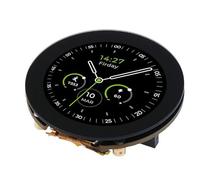 Seeed Studio Round Display for XIAO - 1.28-inch Round Touch Screen, 240×240 Resolution, 65k Colors, RTC, Charge IC, TF Card Slot, JST 1.25 Connector, All XIAO Compatible,HMI, Smart Home, Wearables