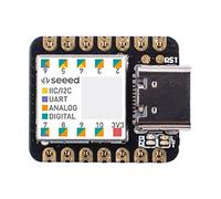 Seeed Studio Seeeduino XIAO - The Smallest Arduino Microcontroller Based on SAMD21, 100% Arduino IDE Compatible, USB Type-C, 1 Pcs