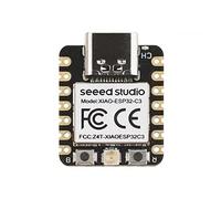 Seeed Studio XIAO ESP32C3 - Tiny MCU Board with Wi-Fi and BLE for IoT Controlling Scenarios. Microcontroller with Battery Charge, Power Efficient, and Rich Interface for Tiny Machine Learning. …