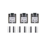 Seeed Studio XIAO RP2040 Microcontroller with Dual-Core ARM Cortex M0+ Processor, Supports Arduino, MicroPython and CircuitPython with Rich Interfaces, 3pcs.