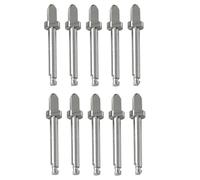 SeeFDENT 10Pcs Dental Polishing Shank Mandrels CA 2.35mm Silicon Particles Polishing Head Cup RA Shank Rotary Tool