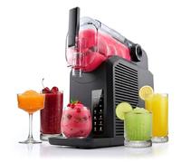 Seeger SuperSlush Slush Ice Cream Machine, 2L, 7 Modes, InstantFreeze Technology: Drinks in 15-30 min, Slushi, Slushi, Slushi, Frappes, Margaritas, Frozen Drinks, Black, SLFRZ1BK
