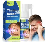 SeeHoo Natural Tinnitus Relief Spray - Gentle & Safe Ear Drops for Instant Comfort, Soothe Ringing Ears & Support Hearing Health