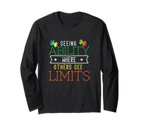 Seeing Ability Where Others See Limits for A SpEd Educator Long Sleeve T-Shirt